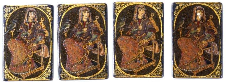 Brooklyn Museum Bibi or Queen Playing Card for the Game of Nas