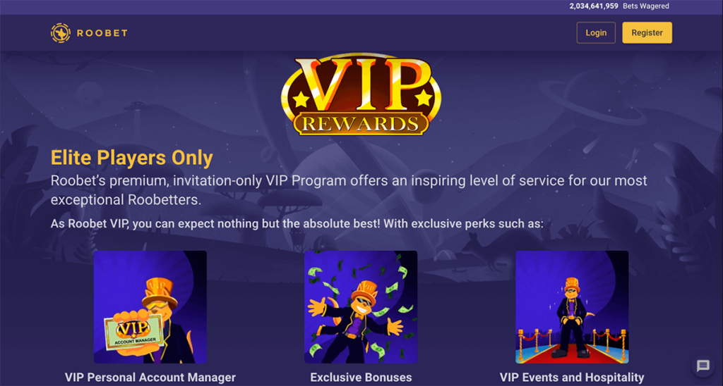 2021 roobet casino review vip page