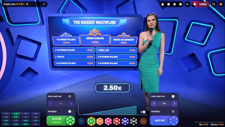 cashing out crash live