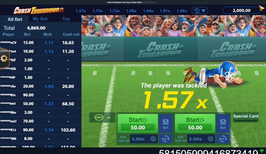 crash touchdown 3
