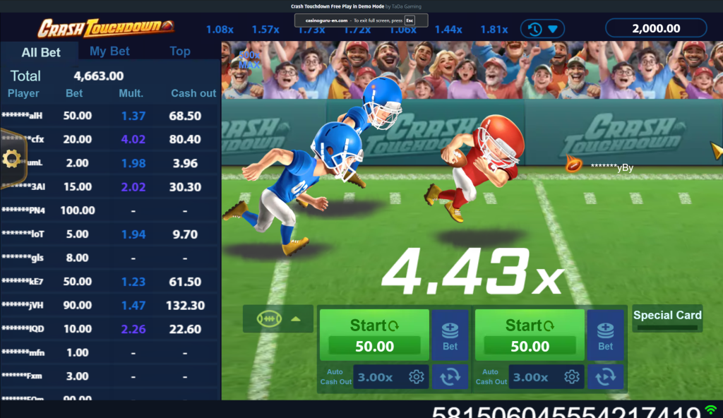 crash touchdown 4