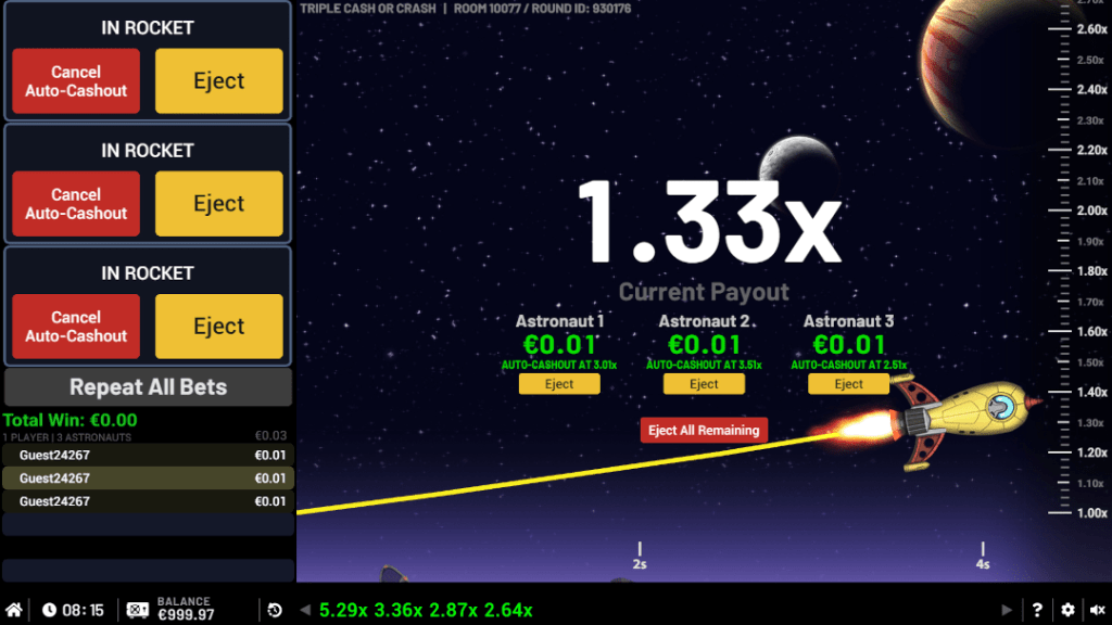 triple cash or crash 4