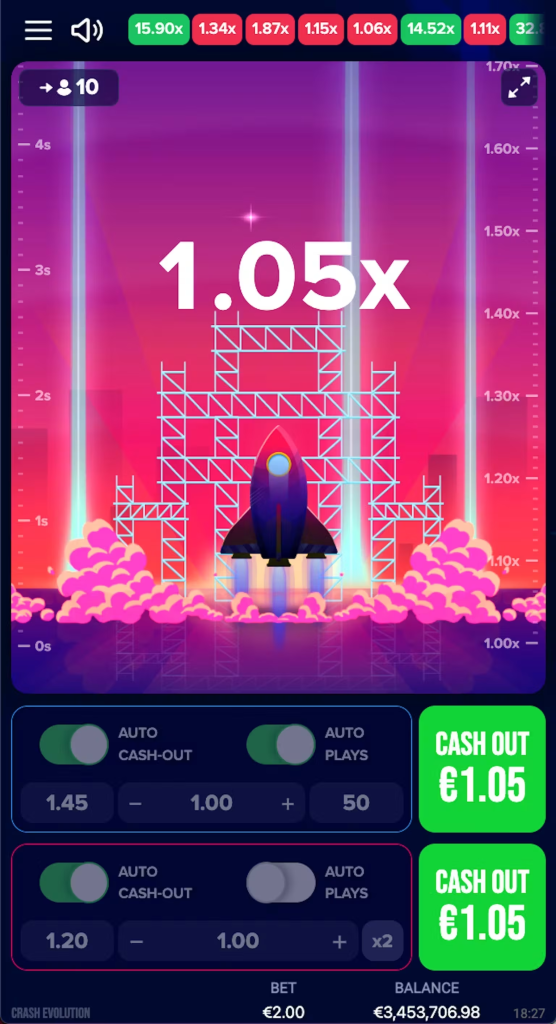 crash rising 2