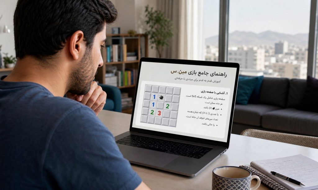 بازی ماینز چیست؟ استراتژیهای برد تضمینی و معرفی معتبرترین سایتها 5 mines rules intro