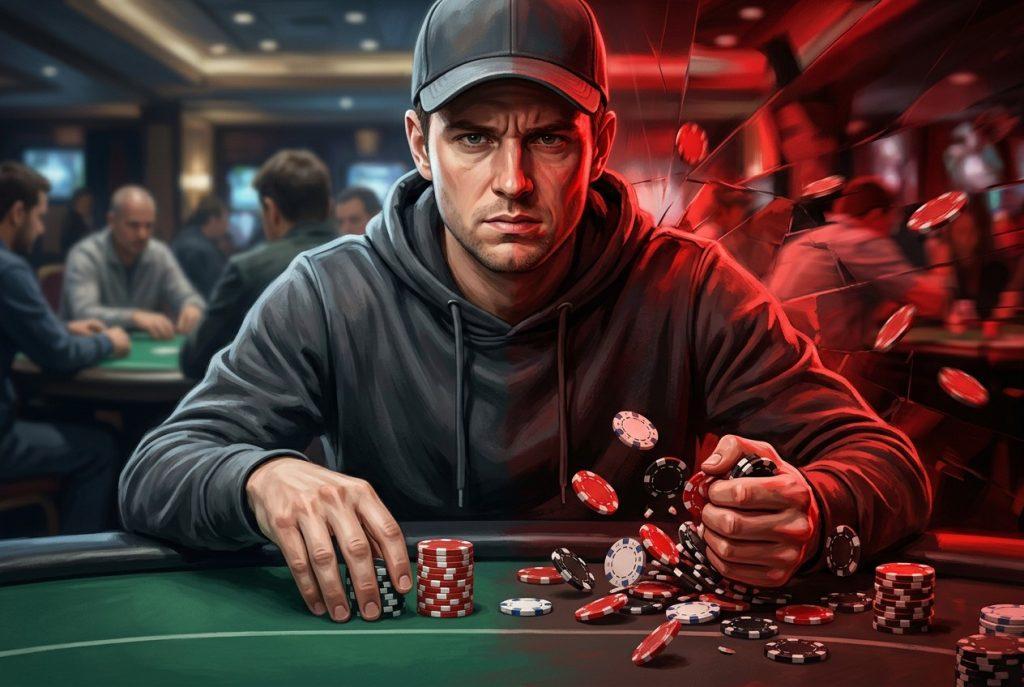 آموزش کامل پوکر از صفر تا حرفهای | از تاریخچه و قوانین تا استراتژی پیشرفته 4 poker psychology tilt