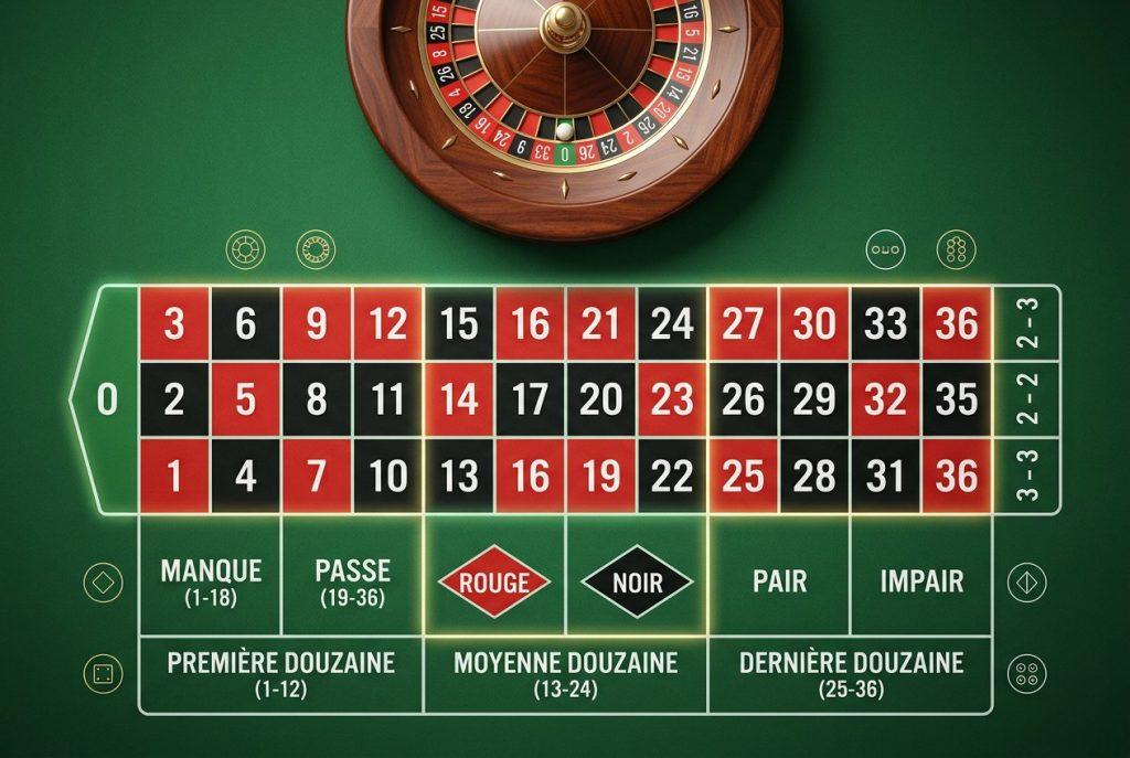 رولت فرانسوی؛ از اختراع تصادفی پاسکال تا جذابترین بازی کازینو آنلاین 2 03 roulette bets layout