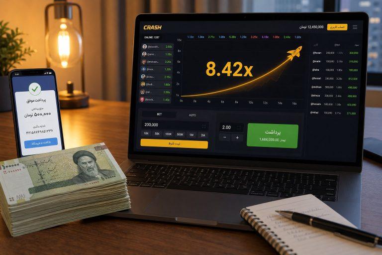 سایت بازی انفجار با شارژ ۱۰ هزار تومان؛ بازی با سرمایه کم و شانس سود بالا 6 1 low deposit crash featured