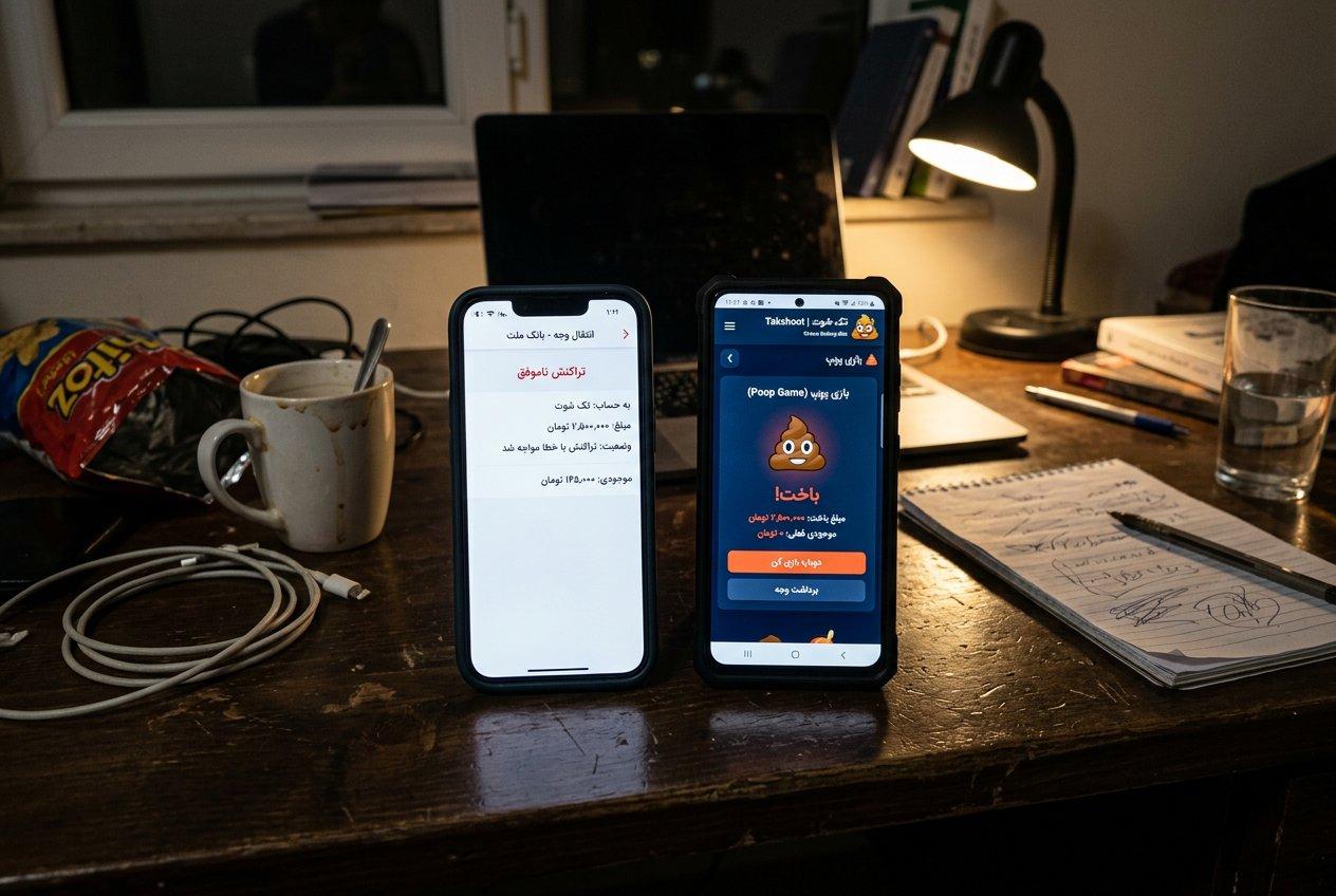 جبران باخت بازی پوپ در سایت تک شوت با واریز دوباره