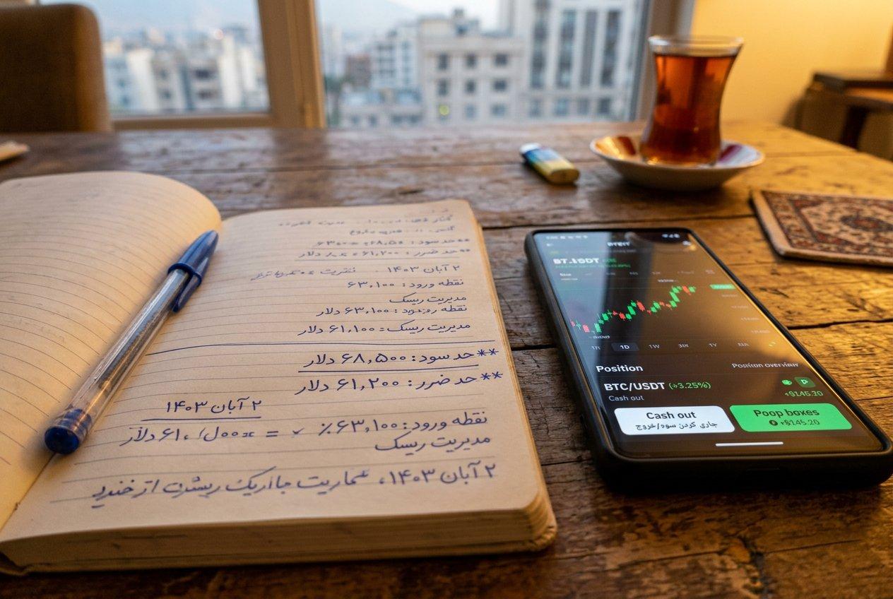 یادداشت حد ضرر و حد سود کنار بازی پوپ
