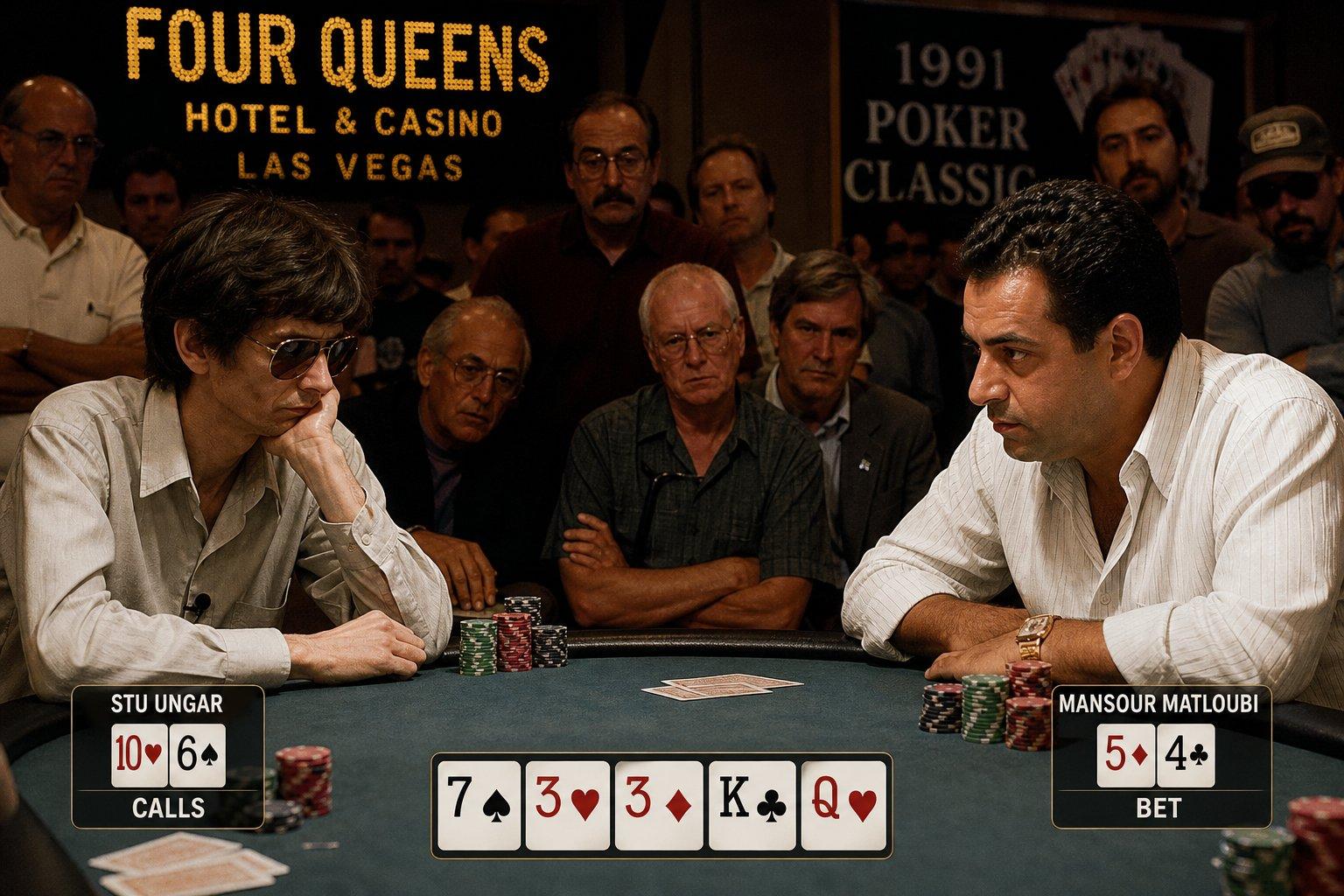 دوئل تاریخی استو اونگار مقابل منصور مطلوبی در کازینو Four Queens 1991