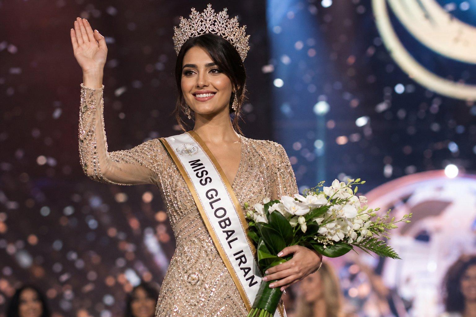 ملیکا رضوی دختر شایسته Miss Global Iran 2016